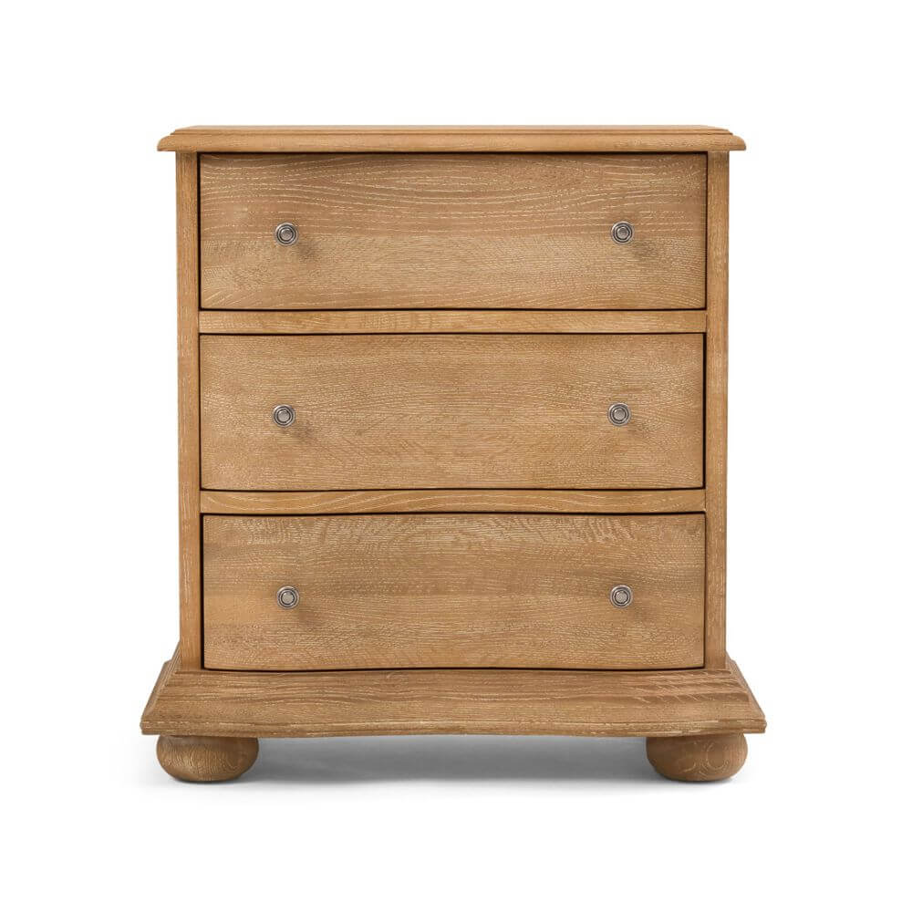 Emporium 3 Drawer Chest, Weathered Oak